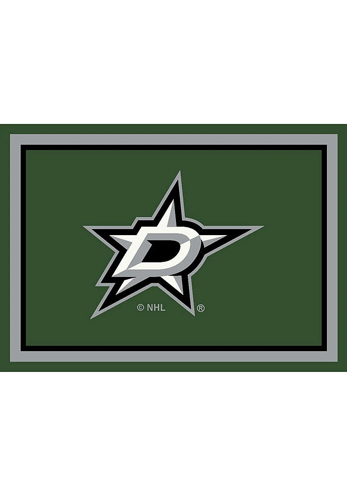 Dallas Stars 4X6 Spirit Interior Rug - Green