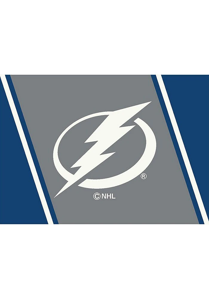 Tampa Bay Lightning 4X6 Spirit Interior Rug - Blue