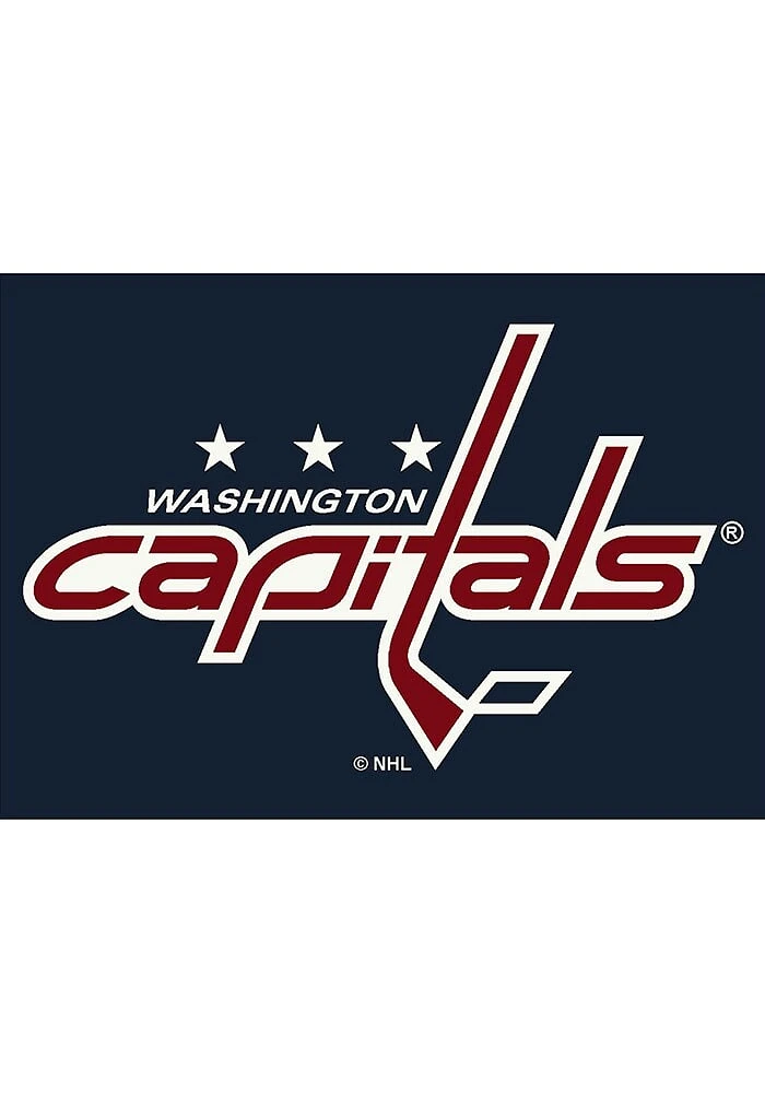 Washington Capitals 4X6 Spirit Interior Rug - Red