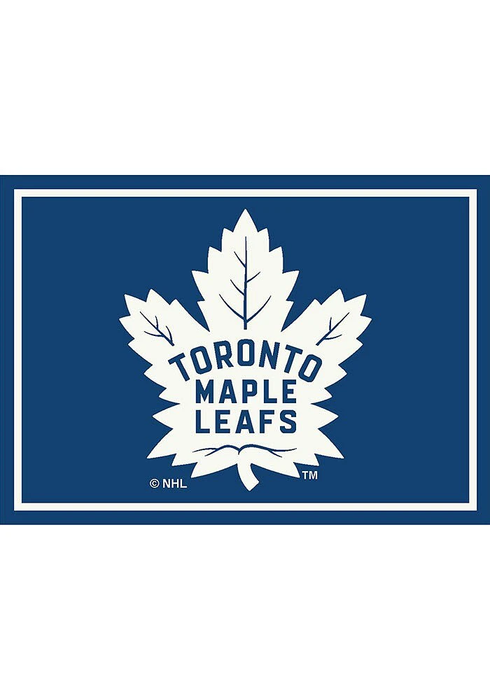 Toronto Maple Leafs 6X8 Spirit Interior Rug - Blue