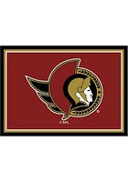 Ottawa Senators 6X8 Spirit Interior Rug - Red