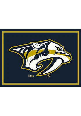 Nashville Predators 6X8 Spirit Interior Rug - Gold