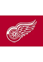 Detroit Red Wings 8X11 Spirit Interior Rug - Red