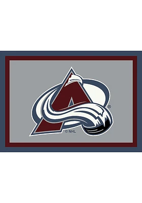 Colorado Avalanche 8X11 Spirit Interior Rug - Blue