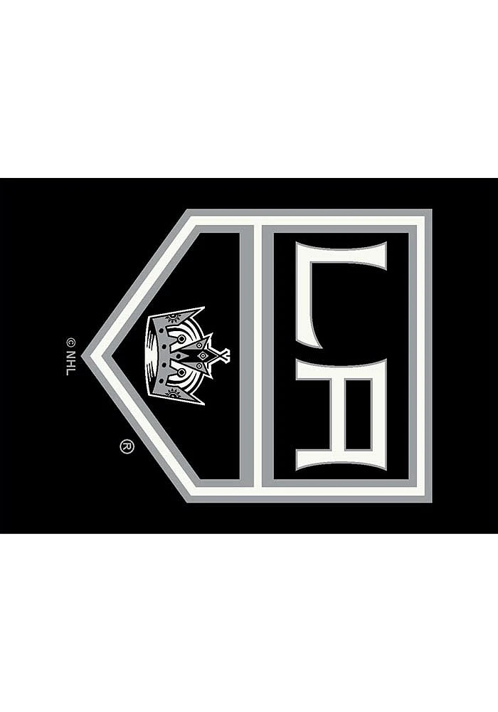 Los Angeles Kings 8X11 Spirit Interior Rug - Silver
