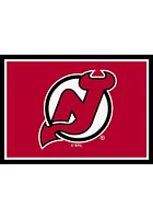 New Jersey Devils 8X11 Spirit Interior Rug - Red