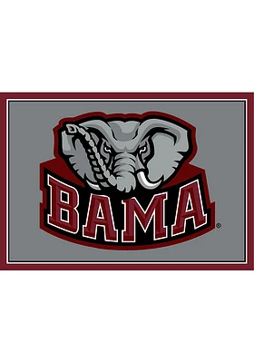 Alabama Crimson Tide 4x6 Spirit Interior Rug - Crimson