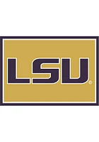 LSU Tigers 4x6 Spirit Interior Rug - Purple