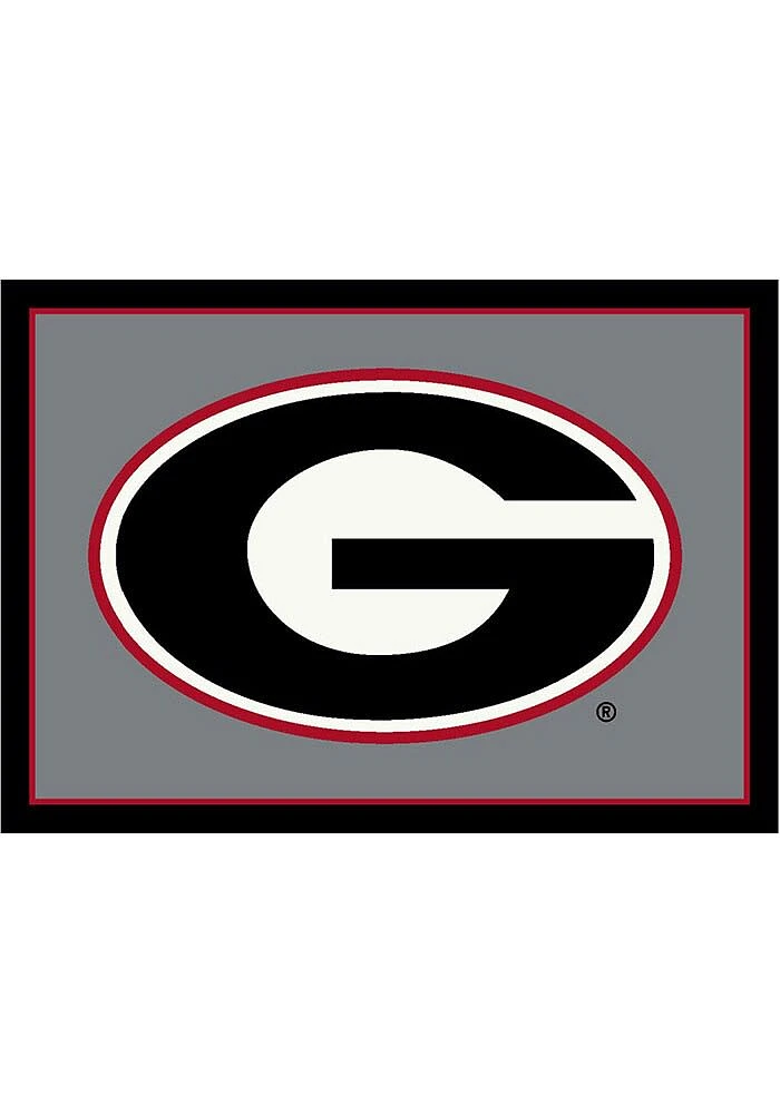 Georgia Bulldogs 4x6 Spirit Interior Rug - Red