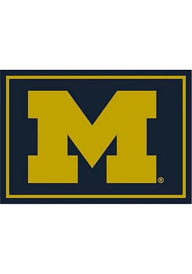 Michigan Wolverines 4x6 Spirit Interior Rug - Blue