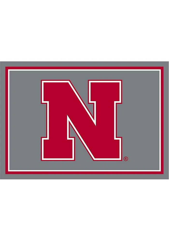 Nebraska Cornhuskers 4x6 Spirit Interior Rug - Red