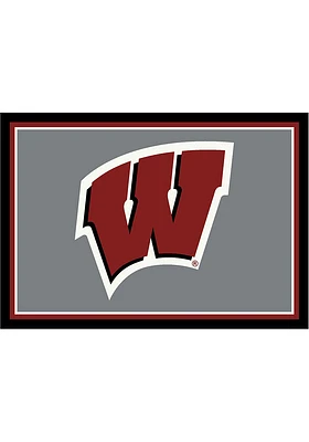 Wisconsin Badgers 4x6 Spirit Interior Rug - Cardinal