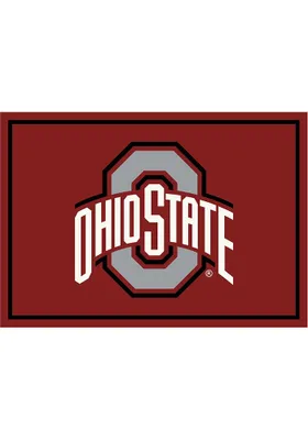 Ohio State Buckeyes 4x6 Spirit Interior Rug - Red