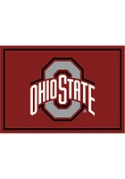 Ohio State Buckeyes 4x6 Spirit Interior Rug - Red