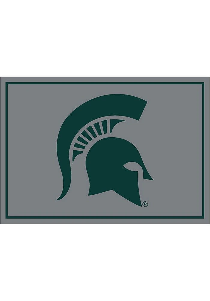 Michigan State Spartans 4x6 Spirit Interior Rug - Green
