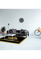 Iowa Hawkeyes 4x6 Spirit Interior Rug - Black