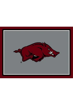 Arkansas Razorbacks 4x6 Spirit Interior Rug - Cardinal