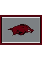 Arkansas Razorbacks 4x6 Spirit Interior Rug - Cardinal