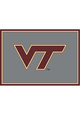 Virginia Tech Hokies 4x6 Spirit Interior Rug - Maroon
