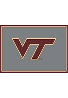 Virginia Tech Hokies 4x6 Spirit Interior Rug - Maroon