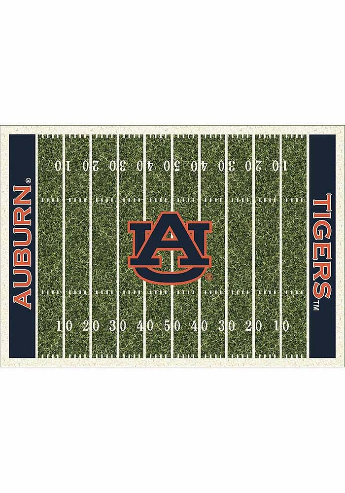 Auburn Tigers 6x8 Homefield Interior Rug - Orange