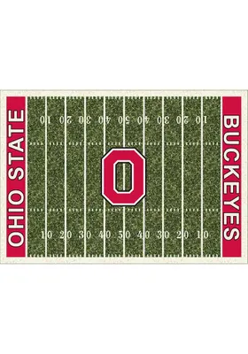 Ohio State Buckeyes 6x8 Homefield Interior Rug - Red