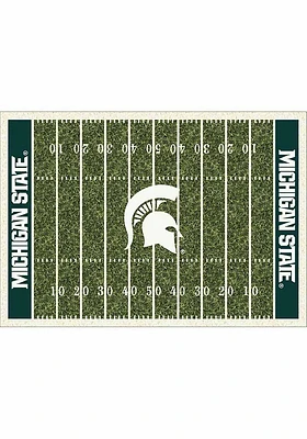 Michigan State Spartans 6x8 Homefield Interior Rug - Green