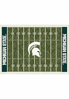 Michigan State Spartans 6x8 Homefield Interior Rug - Green