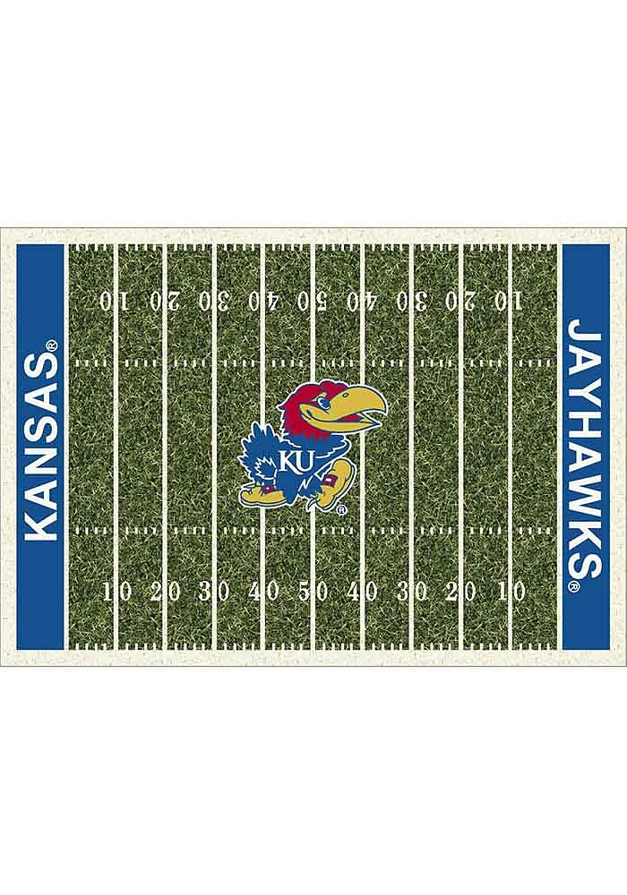Kansas Jayhawks 6x8 Homefield Interior Rug - Red