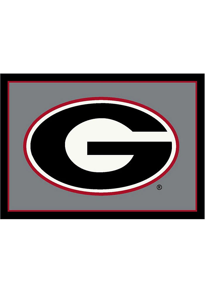Georgia Bulldogs 6x8 Spirit Interior Rug - Red
