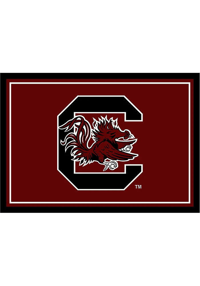 South Carolina Gamecocks 6x8 Spirit Interior Rug - Red