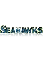 Seattle Seahawks Recycled Metal Marquee Sign