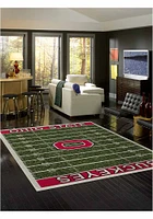 Ohio State Buckeyes 8x11 Homefield Interior Rug - Red
