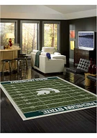 Michigan State Spartans 8x11 Homefield Interior Rug - Green