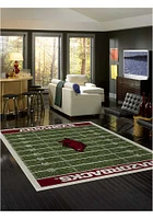Arkansas Razorbacks 8x11 Homefield Interior Rug - Cardinal