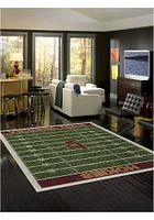 Virginia Tech Hokies 8x11 Homefield Interior Rug - Maroon