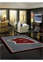 Wisconsin Badgers 8x11 Spirit Interior Rug - Cardinal