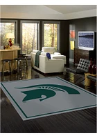 Michigan State Spartans 8x11 Spirit Interior Rug - Green