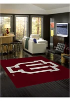 Indiana Hoosiers 8x11 Spirit Interior Rug - White