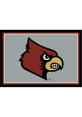 Louisville Cardinals 8x11 Spirit Interior Rug - Red