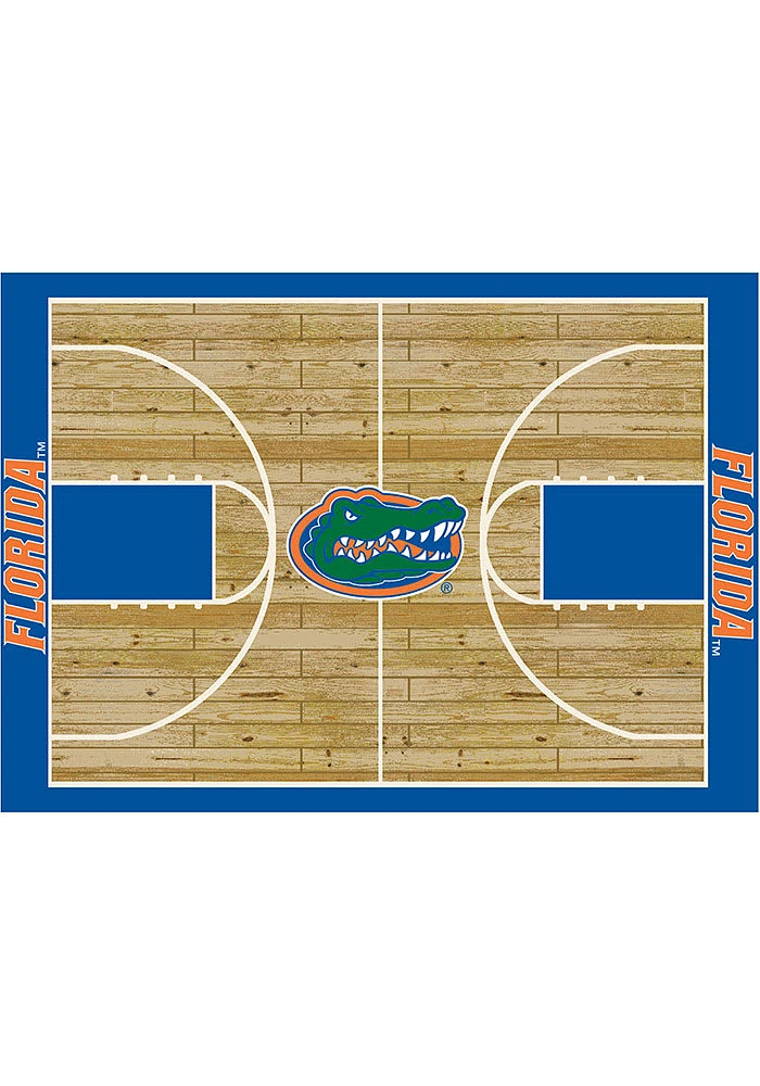 Florida Gators 4x6 Courtside Interior Rug - Orange