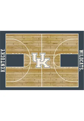 Kentucky Wildcats 4x6 Courtside Interior Rug