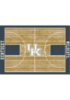 Kentucky Wildcats 4x6 Courtside Interior Rug