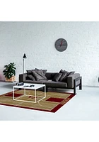 Virginia Tech Hokies 4x6 Courtside Interior Rug - Maroon