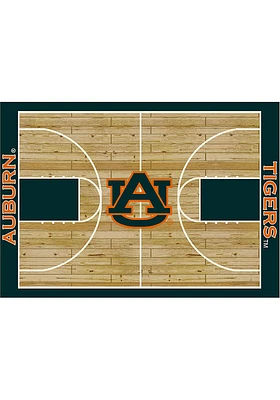 Auburn Tigers 6x8 Courtside Interior Rug - Orange