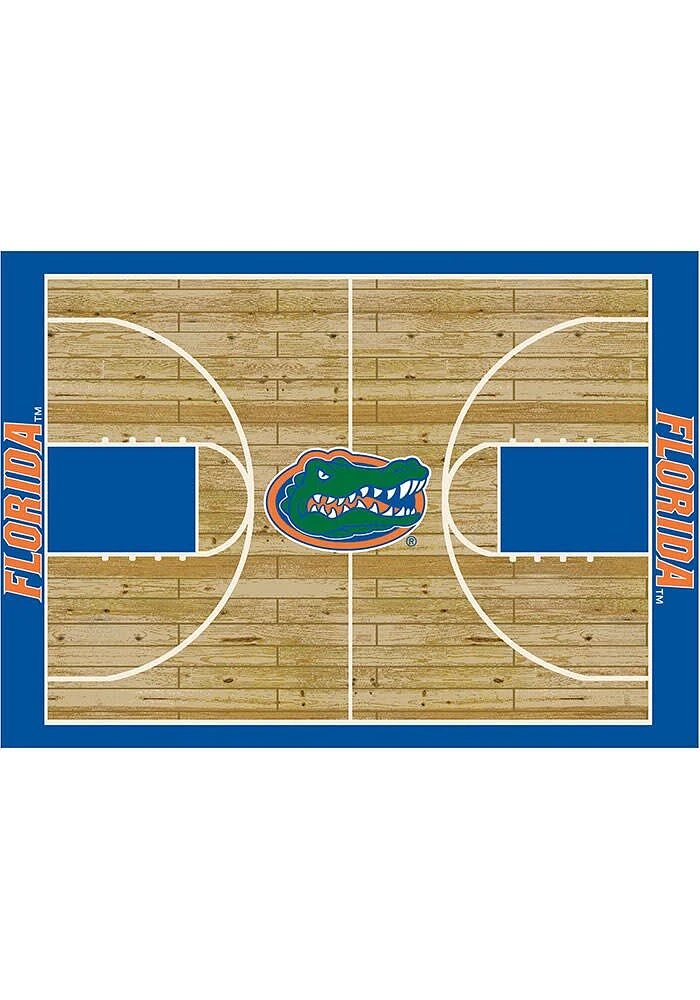 Florida Gators 6x8 Courtside Interior Rug - Orange