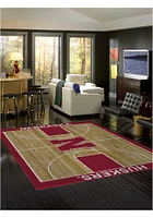 Nebraska Cornhuskers 8x11 Courtside Interior Rug - Red