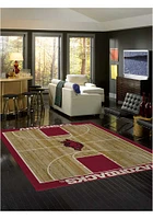 Arkansas Razorbacks 8x11 Courtside Interior Rug - Cardinal