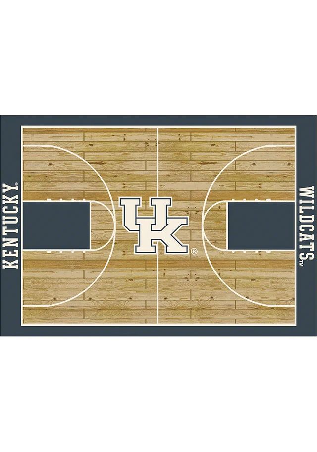 Kentucky Wildcats 8x11 Courtside Interior Rug