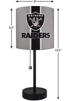 Las Vegas Raiders Logo Table Lamp